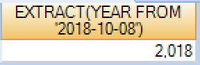 Extract year from a Date in Teradata