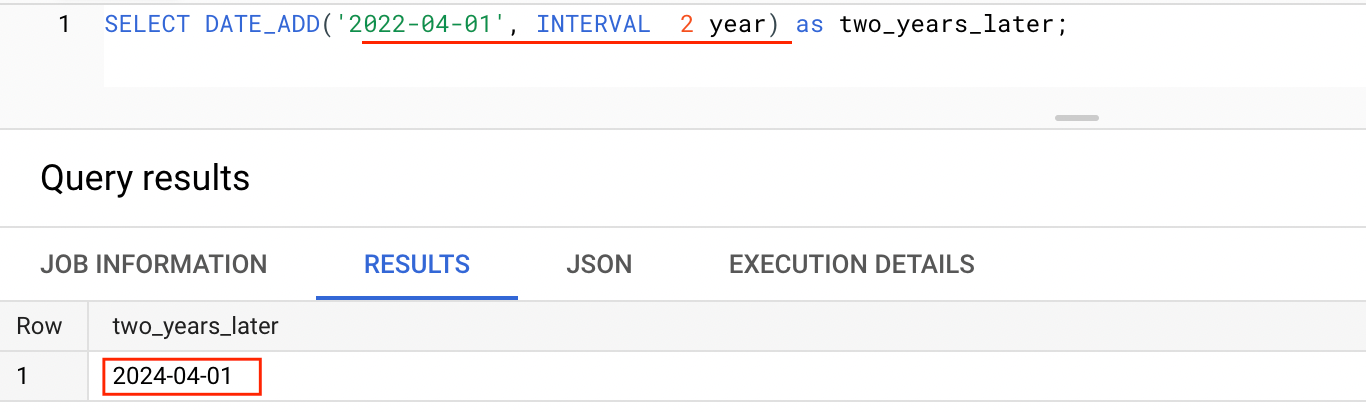 Date Function Bigquery