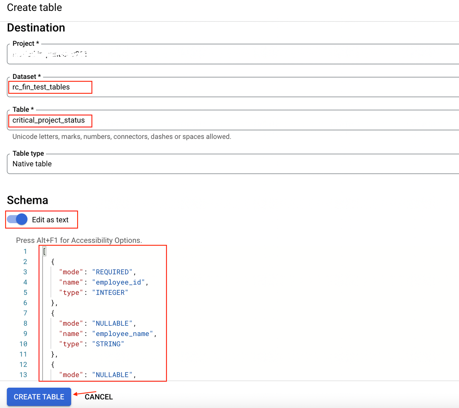 How To Load JSON Data From Cloud Storage To BigQuery?